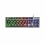 Teclado Gaming Mars Gaming MK220ES Preto Preto/Cinzento Qwerty espanhol | Tienda24 Tienda24.eu