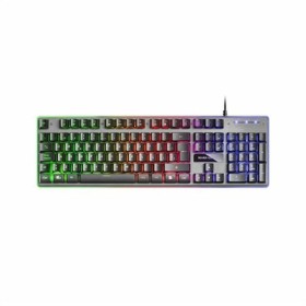 Teclado Savio PHENIX Preto QWERTY | Tienda24 Tienda24.eu