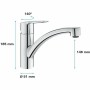 Mitigeur Grohe 31138002 de Grohe, Robinets de cuisine - Réf : S7172192, Prix : 135,19 €, Remise : %