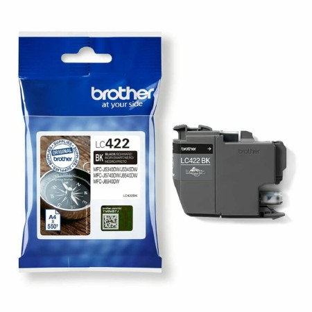 Cartucho de Tinta Original Brother LC-422BK Negro de Brother, Tóners y tinta de impresora - Ref: S7174704, Precio: 40,95 €, D...