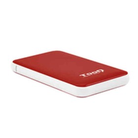 Scatola Esterna TooQ TQE-2528R 2,5" SATA USB 3.1 Rosso