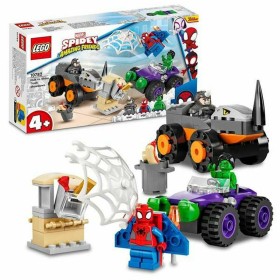 Jogo de Construção Lego Spidey and His Amazing Friends Truck Battle Multicolor + 4 Anos de Lego, Jogos de construção - Ref: S...