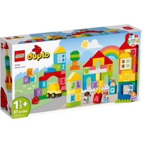 Construction set Lego Duplo 10935 Alphabet Town 87 Pieces by Lego, Building & Construction Toys - Ref: S7184754, Price: 70,41...