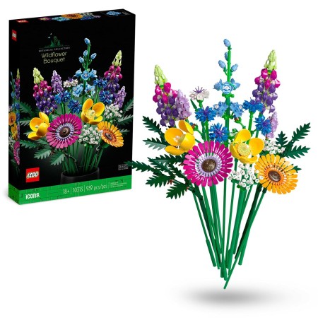 Construction set Lego Icons 10313 Bouquet of wild flowers 939 Pieces by Lego, Building & Construction Toys - Ref: S7186646, P...