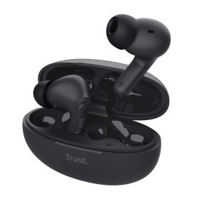 Auriculares con Micrófono Daewoo DW2004 Negro | Tienda24 Tienda24.eu