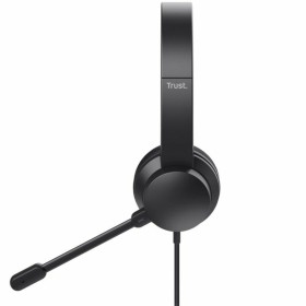 Auriculares con Micrófono SPC 4720C BRAVE PRO Negro | Tienda24 Tienda24.eu