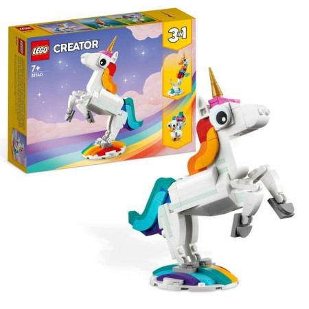 Set de construction Lego Creator 3-in-1 31140 The magic unicorn de Lego, Jeux de construction - Réf : S7188358, Prix : 26,05 ...