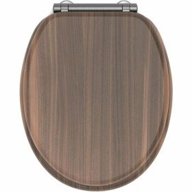 Toilettenabdeckung Gelco Weiß/Schwarz Holz MDF | Tienda24 - Global Online Shop Tienda24.eu