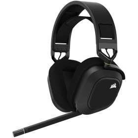 Casques Bluetooth avec Microphone Corsair HS80 RGB Noir Multicouleur de Corsair, Écouteurs avec microphones - Réf : S7190110,...