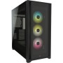 Boîtier ATX semi-tour Corsair iCUE 5000X RGB Noir de Corsair, Boîtiers pour ordinateurs de bureau - Réf : S7190132, Prix : 32...