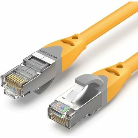 Cable de Red Rígido UTP Categoría 6 Vention IBHYN Amarillo 15 m | Tienda24 Tienda24.eu