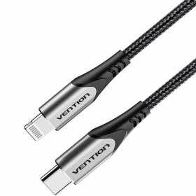 Lightning Cable Vention LAJWF White 1 m | Tienda24 Tienda24.eu