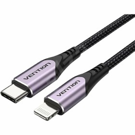 Cabo Lightning Vention TACHH Cinzento 2 m (1 Unidade) | Tienda24 Tienda24.eu