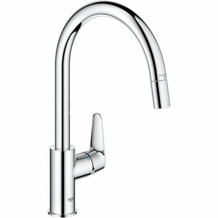 Mitigeur Grohe Laiton Forme en C de Grohe, Robinets de cuisine - Réf : S7193465, Prix : 170,05 €, Remise : %