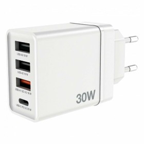 Carregador USB Parede Aisens ASCH-2PD45A-W Branco 57 W USB-C (1 Unidade) | Tienda24 Tienda24.eu