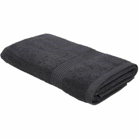 Bath towel TODAY Essential charcoal 70 x 130 cm by TODAY, Towels - Ref: S7194358, Price: 24,59 €, Discount: %