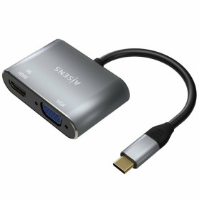 Adaptador DisplayPort a HDMI Unitek Y-5118DA Negro | Tienda24 Tienda24.eu