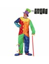 Déguisement pour Adultes Th3 Party Multicouleur Cirque (3 Pièces) | Tienda24 Tienda24.eu