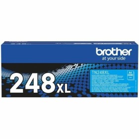 Tóner Brother TN-248XLC Cian de Brother, Tóners y tinta de impresora - Ref: S7196132, Precio: 144,21 €, Descuento: %