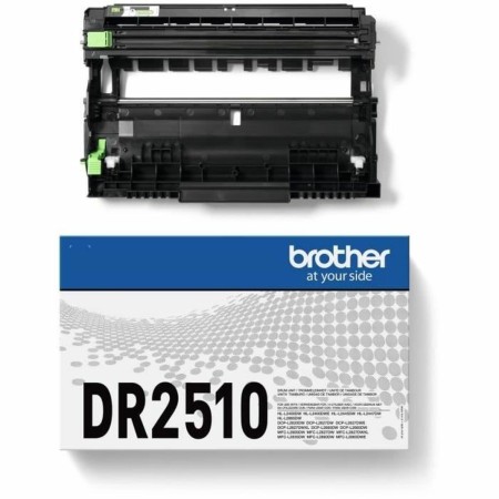 Toner Brother DR-2510 Noir de Brother, Toners et encre pour imprimante - Réf : S7196138, Prix : 127,63 €, Remise : %