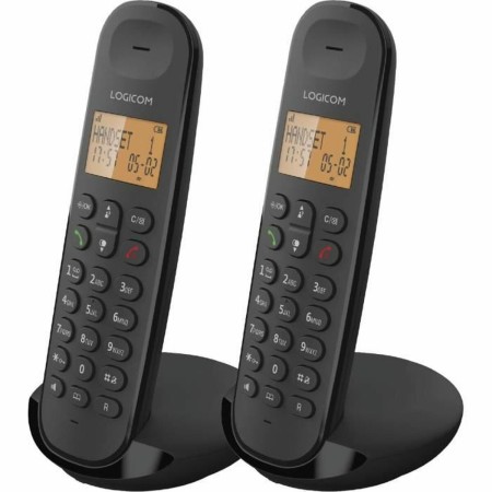 Telefone Fixo Logicom DECT ILOA 250 DUO Preto de Logicom, Telefones analógicos - Ref: S7196872, Preço: 58,58 €, Desconto: %