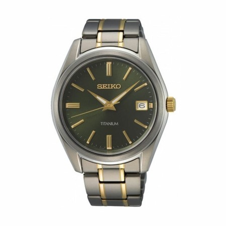 Relógio masculino Seiko SUR377P1 Cinzento Prateado de Seiko, Relógios com braselete - Ref: S7200085, Preço: 433,11 €, Descont...