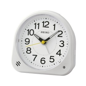 Réveil Analogique Timemark Blanc Lumière LED Silencieux Snooze Mode nuit 9 x 9 x 5,5 cm (9 x 9 x 5,5 cm) | Tienda24 - Global Online Shop Tienda24.eu