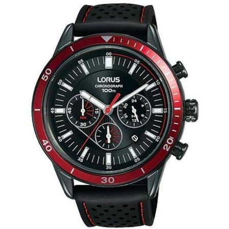 Montre Homme Lorus SPORTS Noir (Ø 45 mm) de Lorus, Montres bracelet - Réf : S7201988, Prix : 155,65 €, Remise : %