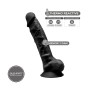 Natürliches Dildo Silexd Schwarz | Tienda24 - Global Online Shop Tienda24.eu