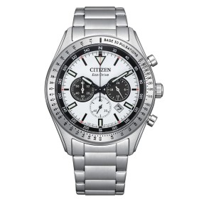 Relógio masculino Citizen CA4600-89A Branco Prateado de Citizen, Relógios com braselete - Ref: S72101588, Preço: 253,46 €, De...