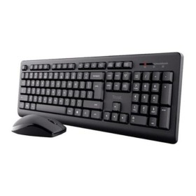 Teclado e Rato sem Fios Logitech 920-004513 Preto Qwerty espanhol QWERTY | Tienda24 Tienda24.eu