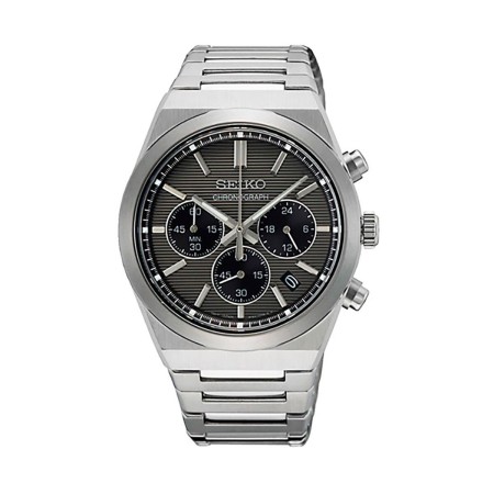 Montre Homme Seiko SSB455P1 Gris Argenté de Seiko, Montres bracelet - Réf : S72104291, Prix : 509,42 €, Remise : %