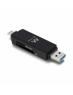 Lecteur de Cartes USB Kingston MLPM Noir | Tienda24 Tienda24.eu