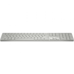 Clavier Logitech Blanc QWERTY | Tienda24 Tienda24.eu