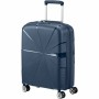 Koffer für die Kabine American Tourister Starvibe Spinner Blau 41 L 55 x 40 x 20 cm | Tienda24 Tienda24.eu