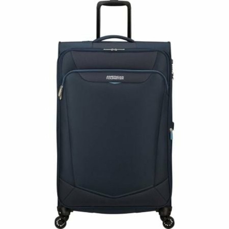 Suitcase American Tourister SummerRide Spinner Blue 116 L 80 x 48 x 30 cm | Tienda24 Tienda24.eu