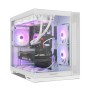 Case computer desktop ATX Nox NXHUMMERASTRANEOWH Bianco