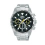 Montre Homme Lorus RT351KX9 Noir Argenté de Lorus, Montres bracelet - Réf : S72108345, Prix : 172,20 €, Remise : %