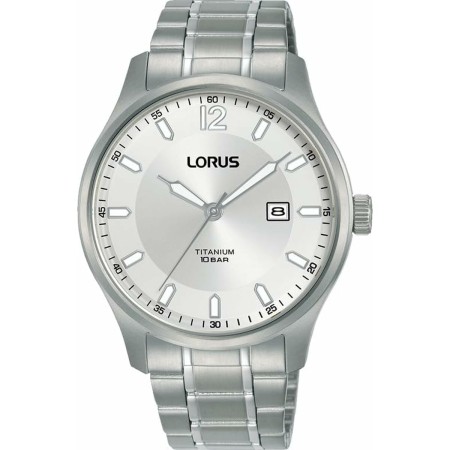 Relógio masculino Lorus RH901RX9 Branco Prateado (Ø 40 mm) de Lorus, Relógios com braselete - Ref: S72108351, Preço: 155,03 €...