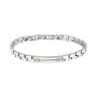 Bracelete masculino Morellato SATM19 Prata de Morellato, Pulseiras - Ref: S72108380, Preço: 102,43 €, Desconto: %