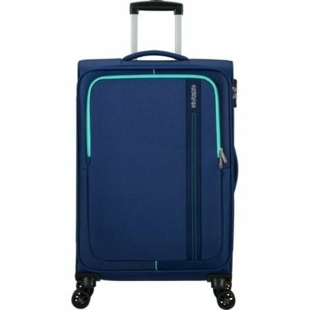 Cabin suitcase American Tourister 146675-6636 Blue 61 L 68 x 43 x 25 cm | Tienda24 Tienda24.eu