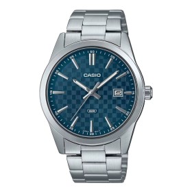 Men's Watch Casio DATE CARBON LOOK DIAL - PETROL BLUE (Ø 41 mm) by Casio, Wrist Watches - Ref: S72108877, Price: 80,08 €, Dis...