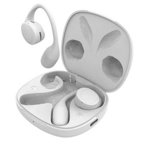 Auriculares in Ear Bluetooth Audio-Technica Iberia ATH-SQ1TWWH Branco | Tienda24 Tienda24.eu