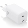 Wall Charger Aisens ASCH-65W2P039-W White 65 W (1 Unit) | Tienda24 Tienda24.eu