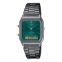 Men's Watch Casio AQ-230EGG-3AEF Green Silver by Casio, Wrist Watches - Ref: S72109439, Price: 90,05 €, Discount: %