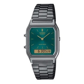 Relógio masculino Casio AQ-230EGG-3AEF Verde Prateado de Casio, Relógios com braselete - Ref: S72109439, Preço: 92,93 €, Desc...