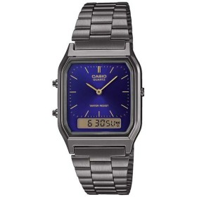 Relógio masculino Casio AQ-230EGG-2AEF Preto Prateado de Casio, Relógios com braselete - Ref: S72109466, Preço: 92,83 €, Desc...