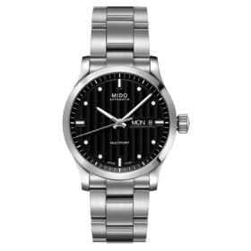 Men's Watch Mido MIDO-M0058301105100 Black Silver (Ø 38 mm) by Mido, Wrist Watches - Ref: S72112674, Price: 664,30 €, Discoun...