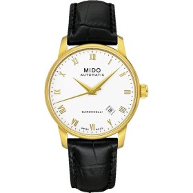 Relógio masculino Mido M8600.3.26.4 Preto (Ø 38 mm) de Mido, Relógios com braselete - Ref: S72112694, Preço: 586,39 €, Descon...