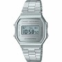 Relógio masculino Casio VINTAGE ICONIC Cinzento Prateado (Ø 36 mm) de Casio, Relógios com braselete - Ref: S7213334, Preço: 7...